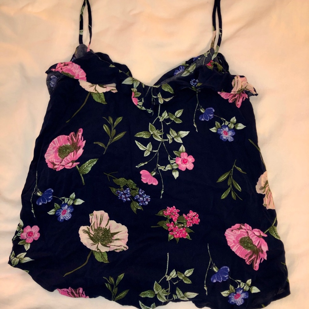 Floral Old Navy tank top
